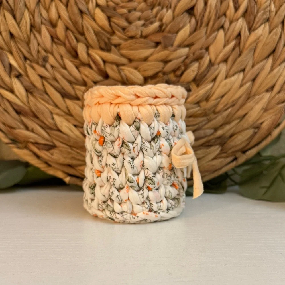 Handmade Crochet Pen Holder
